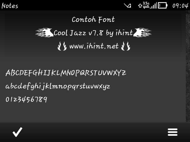 cool jazz font for android root